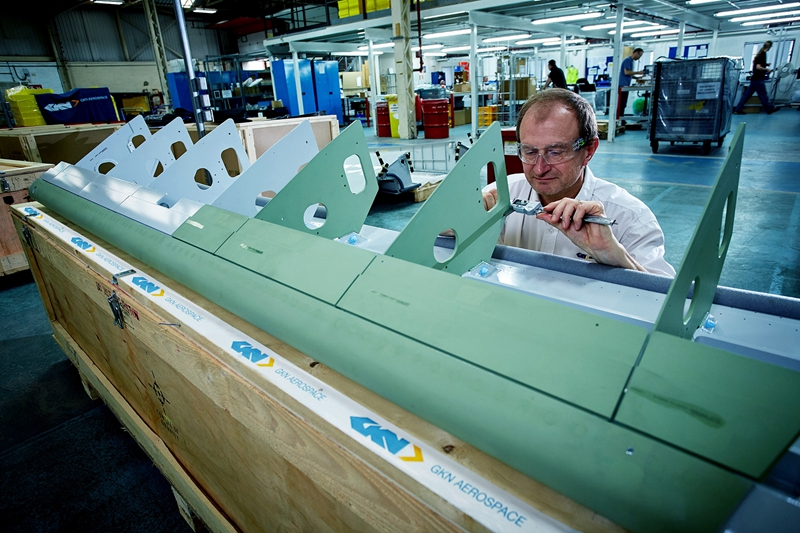 新一代清洁天空飞机机翼结构—GKN创新推出